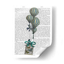 Caja De Globos Y Pájaros 2 - Fab Funky | Cuadro decorativo de Canvas Lab