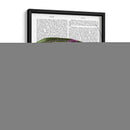 Mariposa En Verde Y Rosa A - Fab Funky | Cuadro decorativo de Canvas Lab