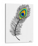 PLUMA - Gina Villalobos | Cuadro decorativo de Canvas Lab