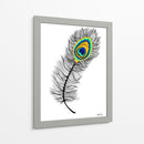 PLUMA - Gina Villalobos | Cuadro decorativo de Canvas Lab
