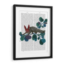 Sly Fox En La Máscara De Conejito - Fab Funky | Cuadro decorativo de Canvas Lab