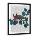 Sly Fox En La Máscara De Conejito - Fab Funky | Cuadro decorativo de Canvas Lab