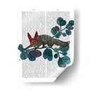 Sly Fox En La Máscara De Conejito - Fab Funky | Cuadro decorativo de Canvas Lab