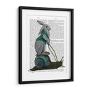 Liebre Y Caracol - Fab Funky | Cuadro decorativo de Canvas Lab