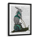 Liebre Y Caracol - Fab Funky | Cuadro decorativo de Canvas Lab