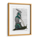 Liebre Y Caracol - Fab Funky | Cuadro decorativo de Canvas Lab