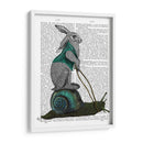 Liebre Y Caracol - Fab Funky | Cuadro decorativo de Canvas Lab