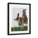 Llegada Del Rey De La Liebre. - Fab Funky | Cuadro decorativo de Canvas Lab