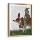 Llegada Del Rey De La Liebre. - Fab Funky | Cuadro decorativo de Canvas Lab