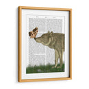 Lobo Y Polilla - Fab Funky | Cuadro decorativo de Canvas Lab