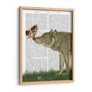 Lobo Y Polilla - Fab Funky | Cuadro decorativo de Canvas Lab