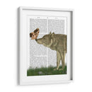Lobo Y Polilla - Fab Funky | Cuadro decorativo de Canvas Lab