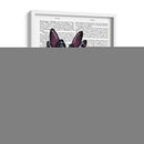 Caballo Con Alas De Mariposa - Fab Funky | Cuadro decorativo de Canvas Lab