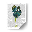 Pájaro Caracol - Fab Funky | Cuadro decorativo de Canvas Lab