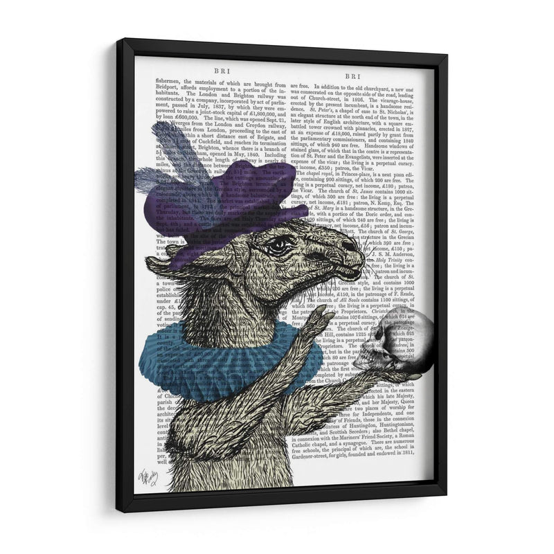 Drama Llama - Fab Funky | Cuadro decorativo de Canvas Lab