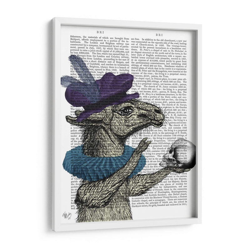 Drama Llama - Fab Funky | Cuadro decorativo de Canvas Lab