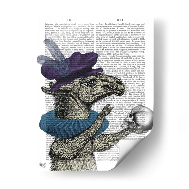 Drama Llama - Fab Funky | Cuadro decorativo de Canvas Lab