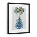 Jaula De Pulpo Y Globos - Fab Funky | Cuadro decorativo de Canvas Lab