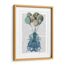 Jaula De Pulpo Y Globos - Fab Funky | Cuadro decorativo de Canvas Lab