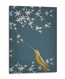 Colibrí De Oro 1 - Fab Funky | Cuadro decorativo de Canvas Lab