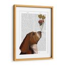 Basset Hound Helado - Fab Funky | Cuadro decorativo de Canvas Lab