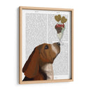 Basset Hound Helado - Fab Funky | Cuadro decorativo de Canvas Lab