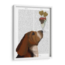 Basset Hound Helado - Fab Funky | Cuadro decorativo de Canvas Lab