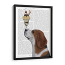 Helado De Beagle - Fab Funky | Cuadro decorativo de Canvas Lab