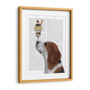 Helado De Beagle - Fab Funky | Cuadro decorativo de Canvas Lab