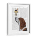 Helado De Beagle - Fab Funky | Cuadro decorativo de Canvas Lab