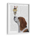 Helado De Beagle - Fab Funky | Cuadro decorativo de Canvas Lab