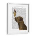 Helado De Terrier Fronterizo - Fab Funky | Cuadro decorativo de Canvas Lab