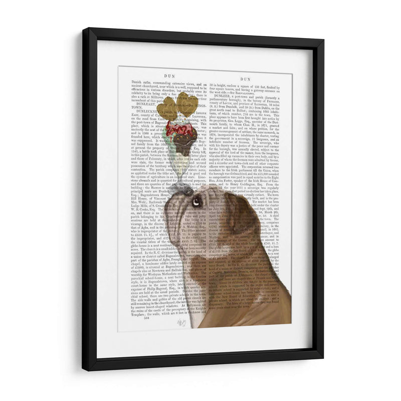 Helado De Bulldog Inglés - Fab Funky | Cuadro decorativo de Canvas Lab