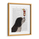 Cavalier King Charles, Blanco Negro, Helado - Fab Funky | Cuadro decorativo de Canvas Lab