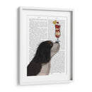Cavalier King Charles, Blanco Negro, Helado - Fab Funky | Cuadro decorativo de Canvas Lab