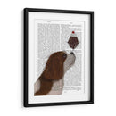 Cavalier King Charles, Blanco Marrón, Helado - Fab Funky | Cuadro decorativo de Canvas Lab