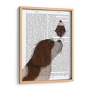 Cavalier King Charles, Blanco Marrón, Helado - Fab Funky | Cuadro decorativo de Canvas Lab