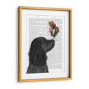 Cocker Spaniel, Negro, Helado - Fab Funky | Cuadro decorativo de Canvas Lab