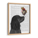 Cocker Spaniel, Negro, Helado - Fab Funky | Cuadro decorativo de Canvas Lab
