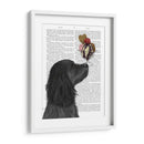 Cocker Spaniel, Negro, Helado - Fab Funky | Cuadro decorativo de Canvas Lab