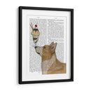 Corgi, Tan, Helado - Fab Funky | Cuadro decorativo de Canvas Lab