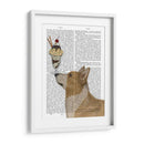 Corgi, Tan, Helado - Fab Funky | Cuadro decorativo de Canvas Lab