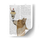 Corgi, Tan, Helado - Fab Funky | Cuadro decorativo de Canvas Lab