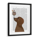 Dachshund, Oro, Helado - Fab Funky | Cuadro decorativo de Canvas Lab