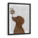 Dachshund, Oro, Helado - Fab Funky | Cuadro decorativo de Canvas Lab