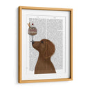 Dachshund, Oro, Helado - Fab Funky | Cuadro decorativo de Canvas Lab