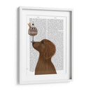 Dachshund, Oro, Helado - Fab Funky | Cuadro decorativo de Canvas Lab