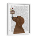 Dachshund, Oro, Helado - Fab Funky | Cuadro decorativo de Canvas Lab