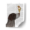 Helado De Puntero De Pelo Corto Alemán - Fab Funky | Cuadro decorativo de Canvas Lab