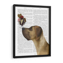 Gran Danés, Bronceado, Helado - Fab Funky | Cuadro decorativo de Canvas Lab